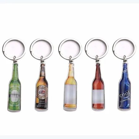 Liquor Bottle Opener Keychain - Imprint Now