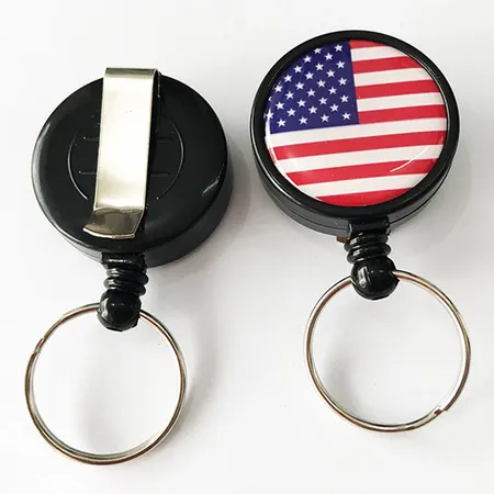 Epoxy Clasp Reel Keychain Epoxy Clasp Reel Keychain - Imprint Now