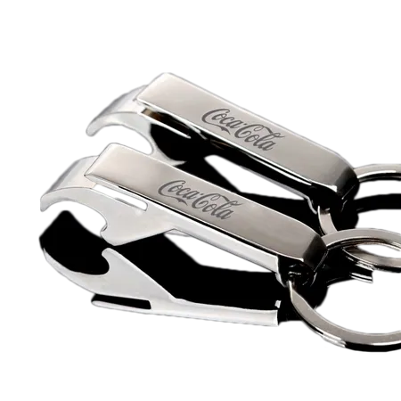 Clamping Bottle Opener Keychain - Imprint Now
