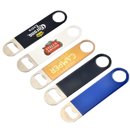Colored Bottle Opener Keychain - Imprint Now