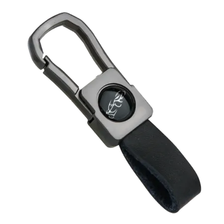 Gun Metal Caribiner Keychain Gun Metal Caribiner Keychain - Imprint Now