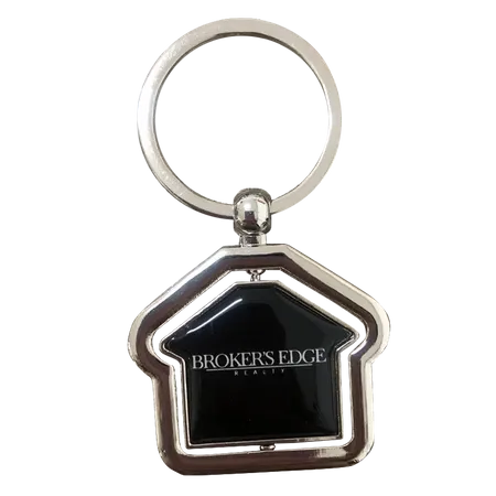 Spinning House Metal Keychain Spinning House Metal Keychain - Imprint Now