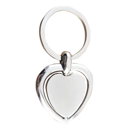 Spinning Heart Metal Keychain Spinning Heart Metal Keychain - Imprint Now