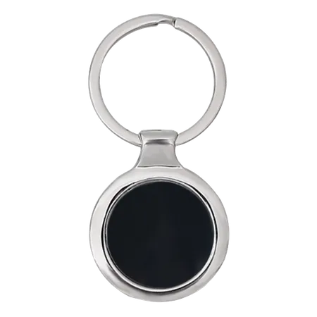 Fashionable Round Metal Keychain Fashionable Round Metal Keychain - Imprint Now