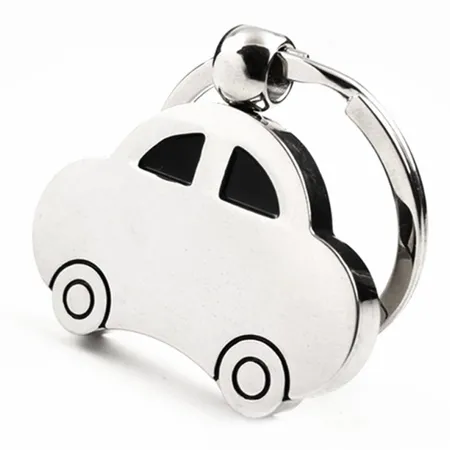 Car Shaped Metal Keychain Car Shaped Metal Keychain - Imprint Now