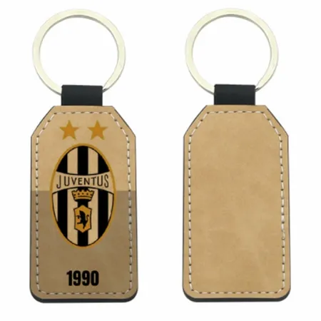 Full-Color Tag Leather Keychain Full-Color Tag Leather Keychain - Imprint Now