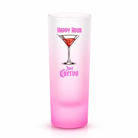 Tall Shot Glass - Colored & Frosted - Imprint Now