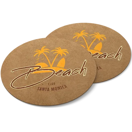 Kraft Paper Coaster - Air Fresheners Now