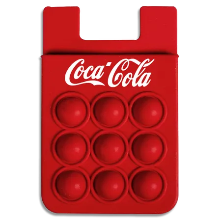 Silicone Push Pop Up Phone Wallet - Imprint Now