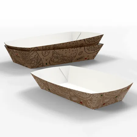 Paper Food Tray - Imprint Now