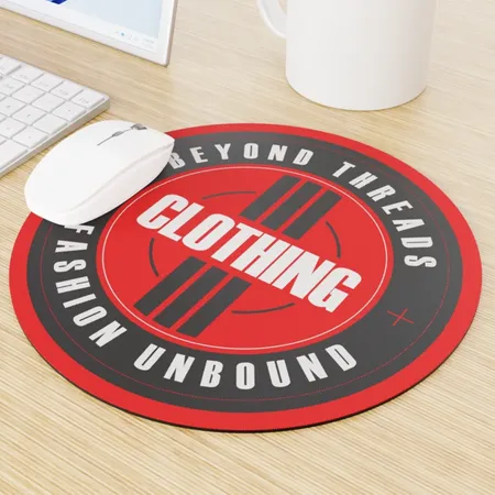 Custom Round Mouse Pad Custom Round Mouse Pad - Imprint Now