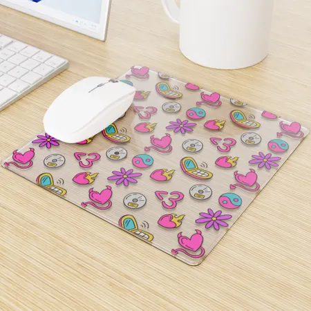 Custom Acrylic Transparent Mouse Pad Custom Acrylic Transparent Mouse Pad - Imprint Now