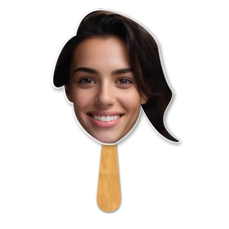 Face Cutout Hand Fans - Air Fresheners Now