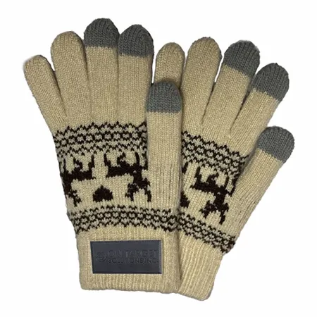 Reindeer Winter Cotton Gloves - Imprint Now