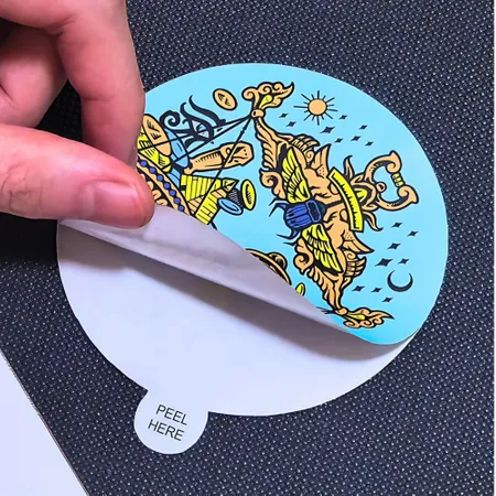 Easy Peel Die Cut Stickers - Imprint Now