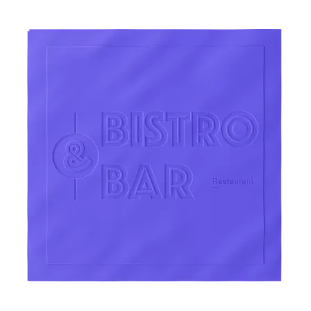 Custom Debossed Beverage Napkin - Air Fresheners Now