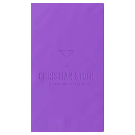 Custom Debossed Guest Towel Napkin - Air Fresheners Now