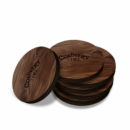 Custom Handmade Walnut Coaster - Imprint Now
