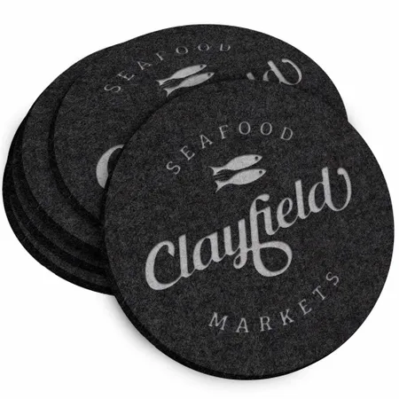 Absorbent Felt Coaster - Imprint Now