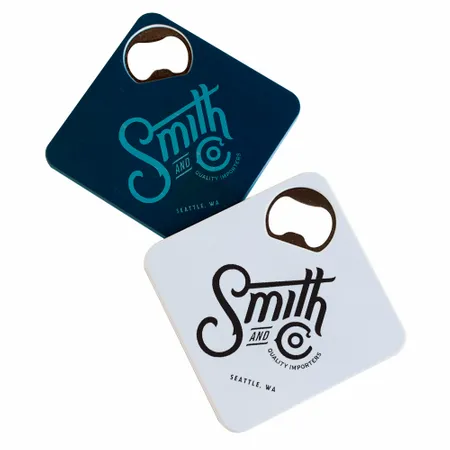 Customized Bottle Opener Coaster - Imprint Now