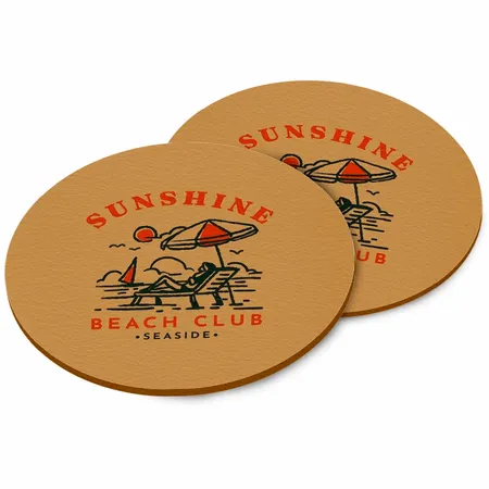 Kraft Paper Coaster - Imprint Now