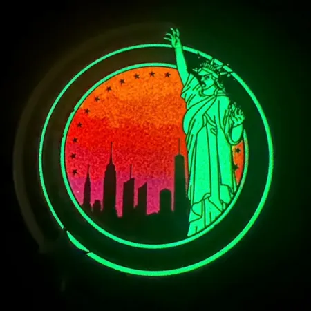 Glow In The Dark Badge Glow In The Dark Badge - Imprint Now