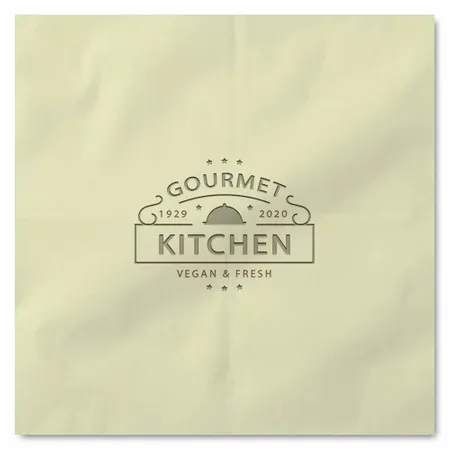 Custom Debossed Dinner Napkin - Imprint Now