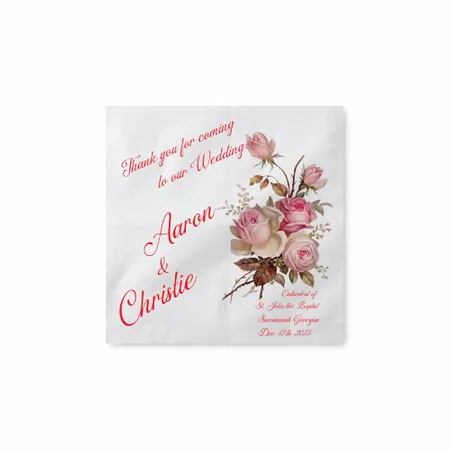 Custom Beverage Napkin - Imprint Now