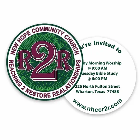 Circle Business Cards - Imprint Now