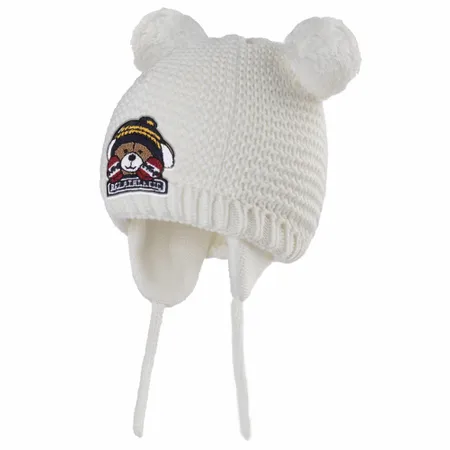 Mouse Ears Cotton Kid Beanies with Earflaps - Imprint Now