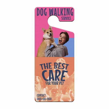 Rectangle Claw Door Hangers Rectangle Claw Door Hangers - Imprint Now