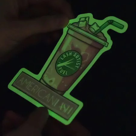 Glow in Dark Stickers - Imprint Now