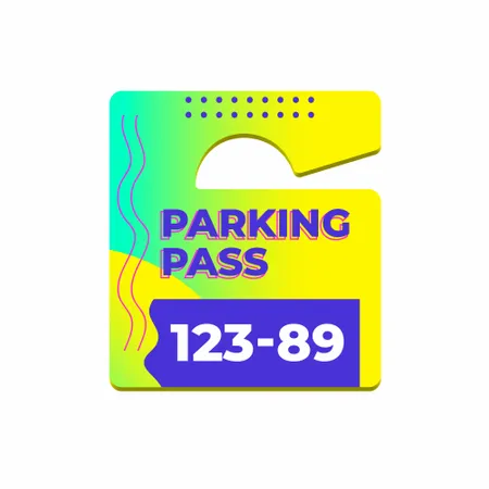 Small Parking Passes Small Parking Passes - Imprint Now