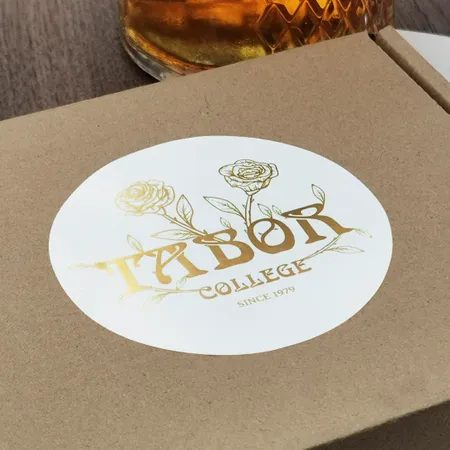 One Color Foil Stickers - Imprint Now