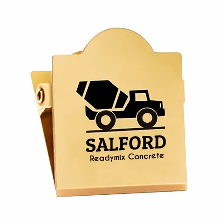 Brass Binder Clips - Imprint Now