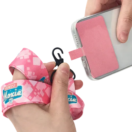 Lanyard & Blank Insert Phone Wallet - Imprint Now