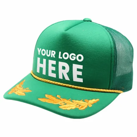 Pitbull Cambridge PB321 5 Panel Sponge Bay Leaf Hat Pitbull Cambridge PB321 5 Panel Sponge Bay Leaf Hat - Imprint Now