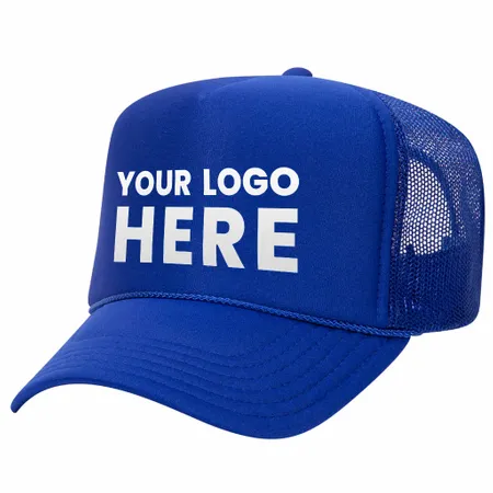 Otto 5-Panel High Crown Foam Trucker Hats, Mesh Back Cap - 39-165 - Imprint Now