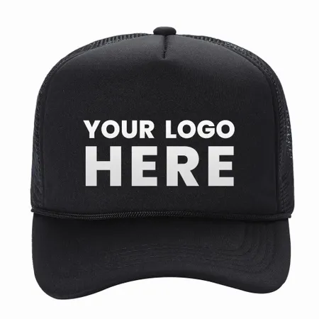 Unbranded Kids Foam Trucker Hat Mesh Back, Sponge Cap - Imprint Now