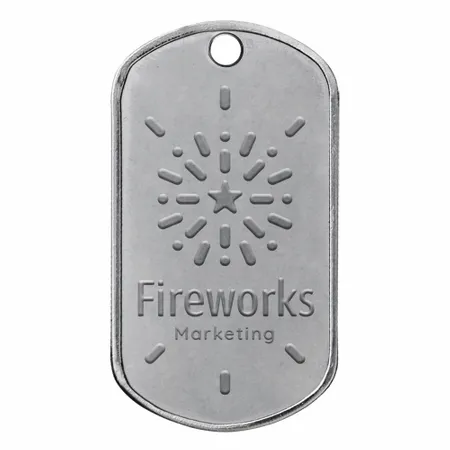 3D Metal Dog Tags - Imprint Now