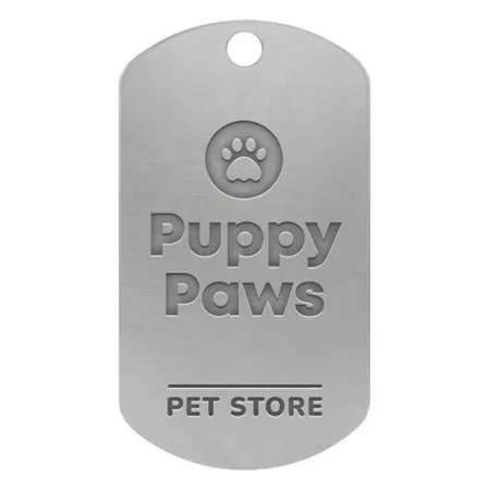 Die Struck Metal Dog Tags - Imprint Now
