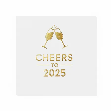 New Years Napkins - Imprint Now