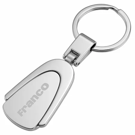 Grip-shaped Fancy Metal Keychain - Imprint Now