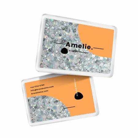 Acrylic Quicksand Card - Imprint Now