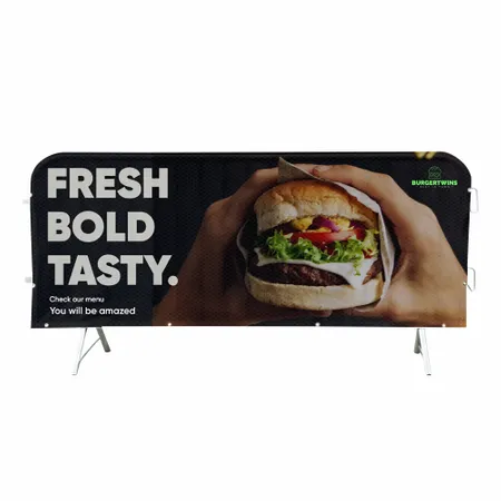 Crowd Barrier Covers - Imprint Now