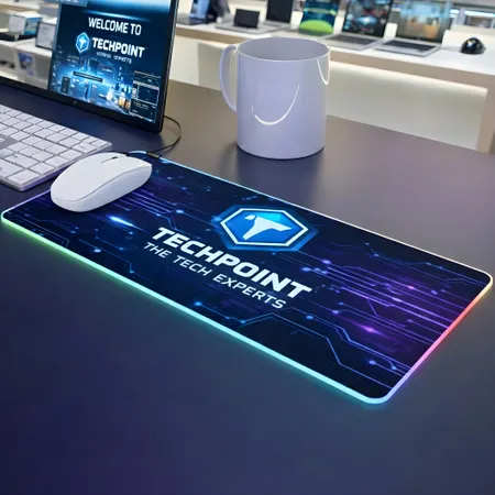 Custom RGB LED Mouse Pad - Imprint Now