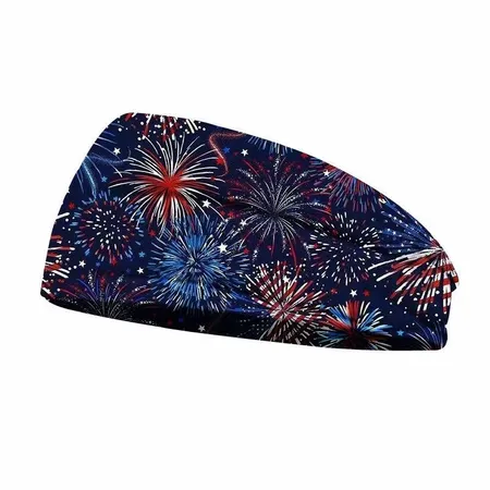 Yoga Exercise Elastic Widened Knotted Headband - Imprint Now