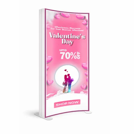 SEG Curved Lit Display - Imprint Now