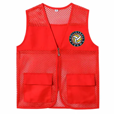 Breathable Mesh Vests with Zippers - Imprint Now
