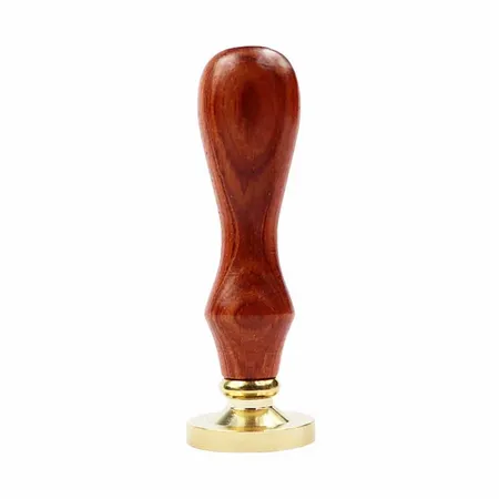 Pearwood Handle Wax Seal Stamps - Imprint Now
